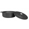 COMBEKK Dutch Oven Sous-Chef perdirbto ketaus puodas, 24 cm, emaliuotas