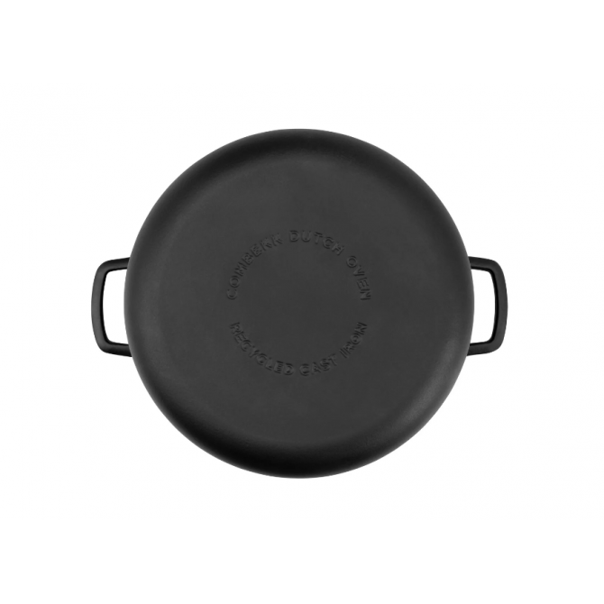 COMBEKK Dutch Oven Sous-Chef perdirbto ketaus puodas, 32 cm, emaliuotas